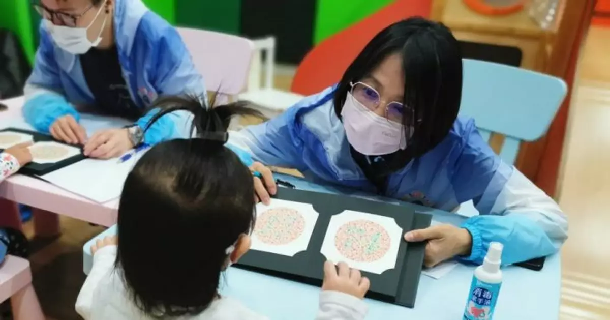 團體發現16%幼童有視力問題  9成家長未察覺無為子女配眼鏡