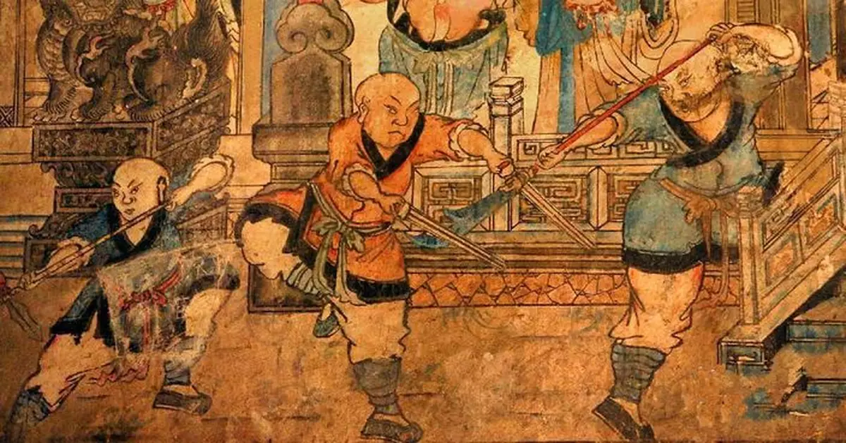 少林功夫抗日有功  明代武僧助朝廷殺倭寇超勁