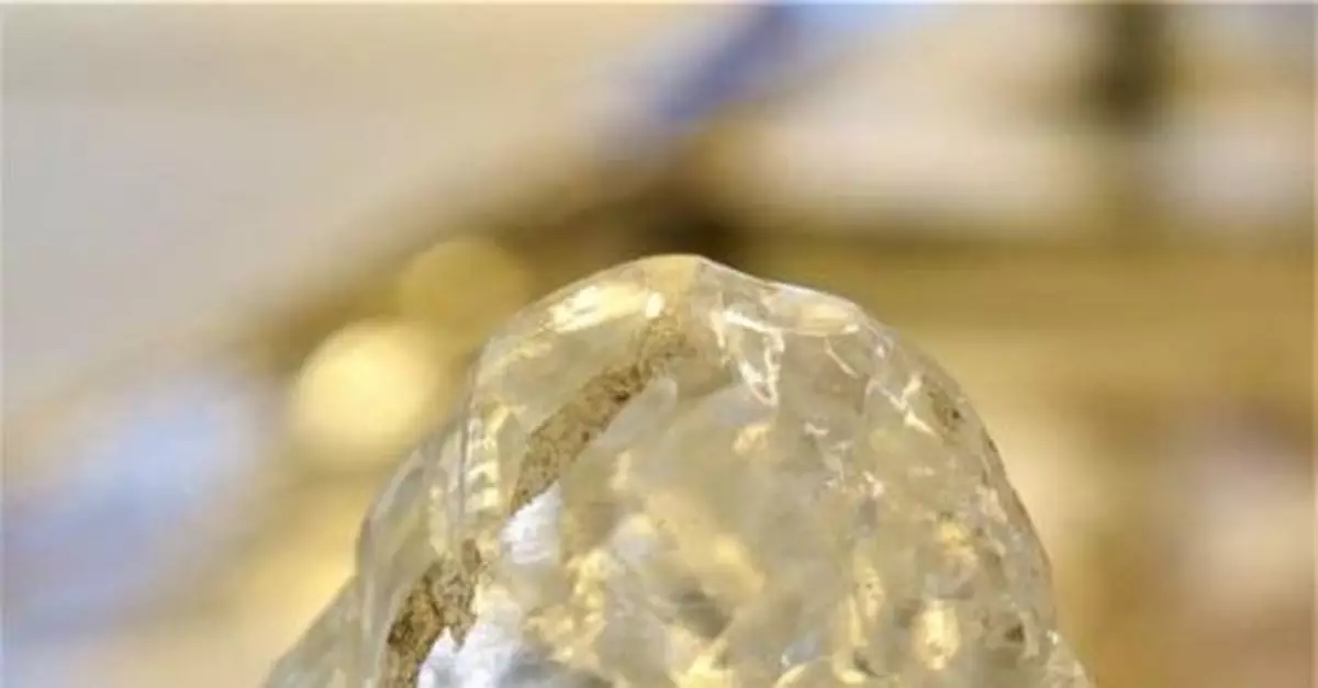 1098克拉！波札那發現巨型鑽石，世界第三大