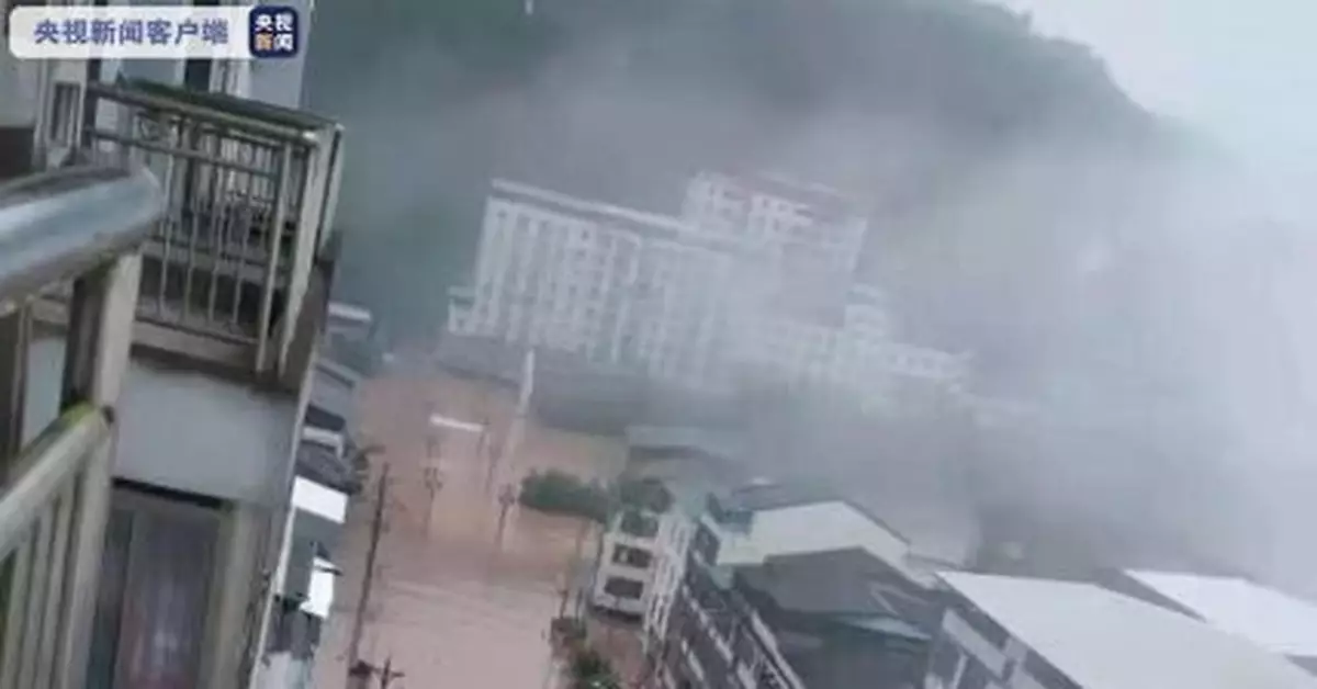 四川巴中白衣古鎮被淹 緊急轉移約8000人