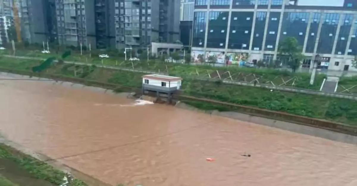 四川強降雨致58.94萬人不同程度受災