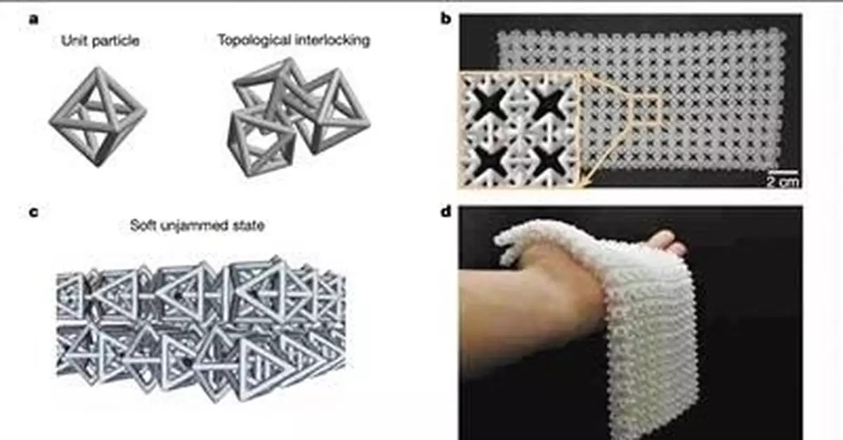可軟硬切換 3D列印將小說中的「軟蝟甲」變為現實