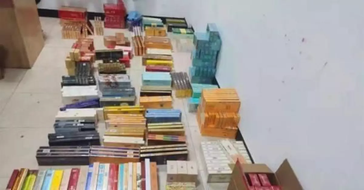 安徽馬鞍山警方摧毀一涉及全國多地的假煙銷售網路