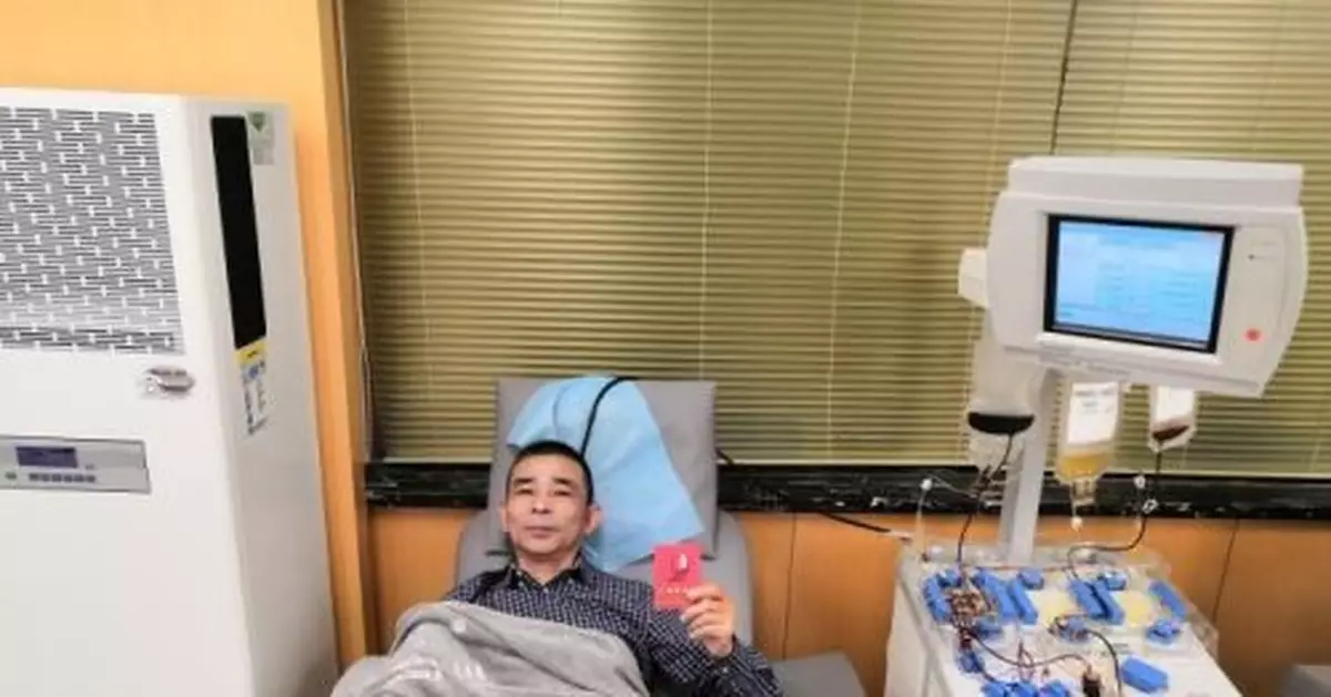 一名退伍老兵的「獻血馬拉松」：182次獻出全身10倍血量