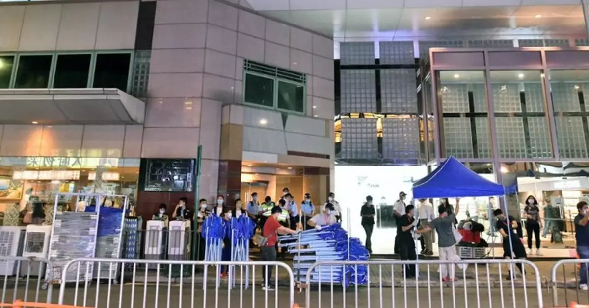 男子塞爾維亞返港疑復陽 北角港運城二座圍封強檢