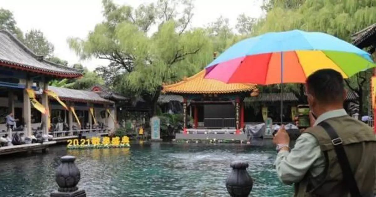 濟南七十二名泉全部噴涌 趵突泉持續噴涌18年