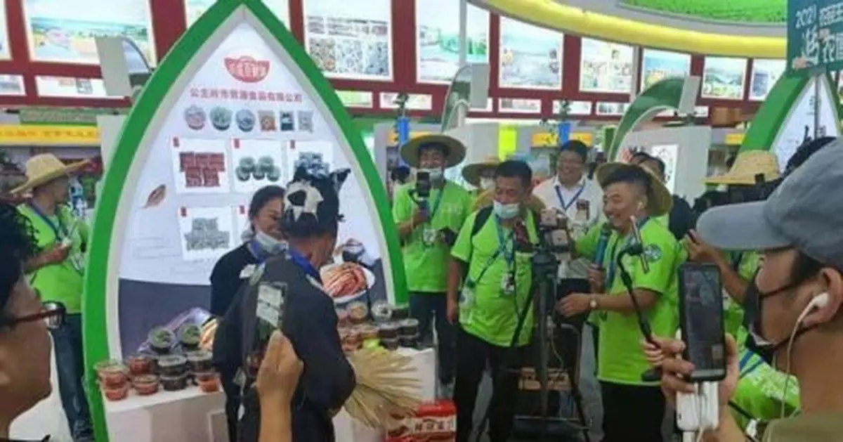 農民主播逛農博「尋寶」 接地氣更有人氣