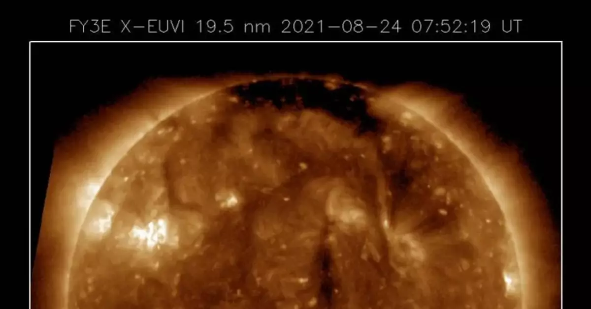 太陽到底長啥模樣？看看風雲三號E星為它拍的高清照