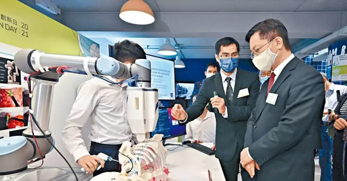 中大首屆創新日展出科研成果