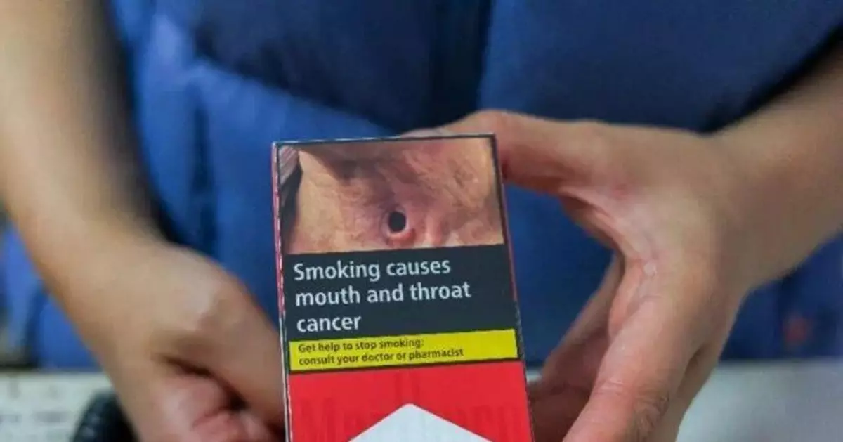 警示圖上煙盒，國家煙草局回應