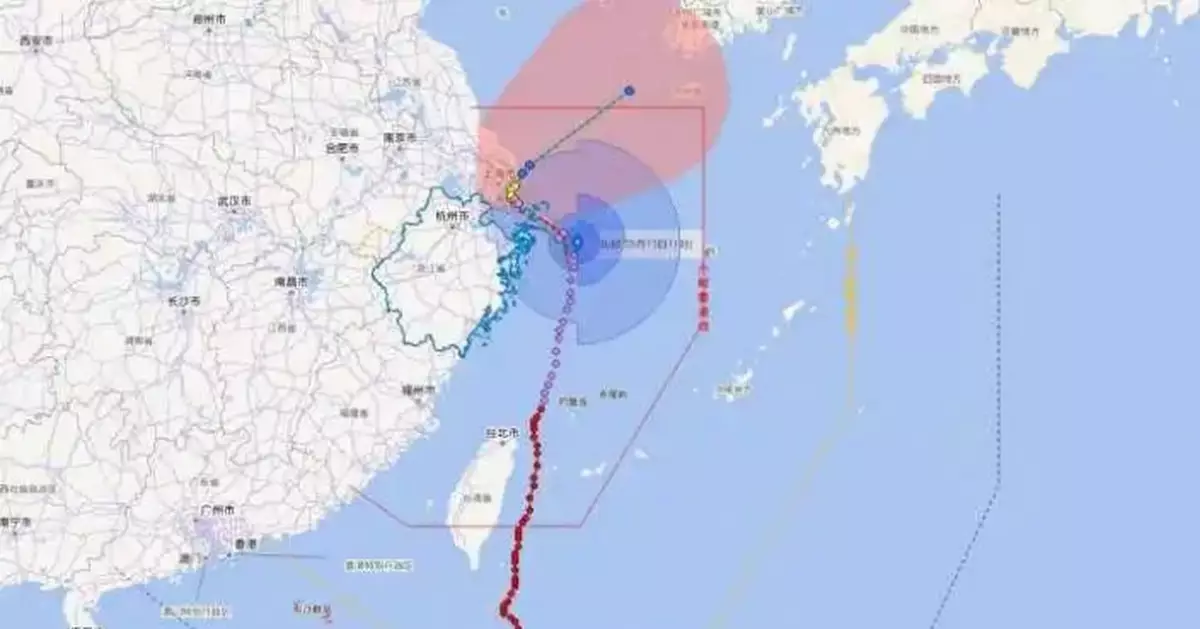 從「登陸」變成"穿過"，"燦都"對浙江影響有什麼不同？