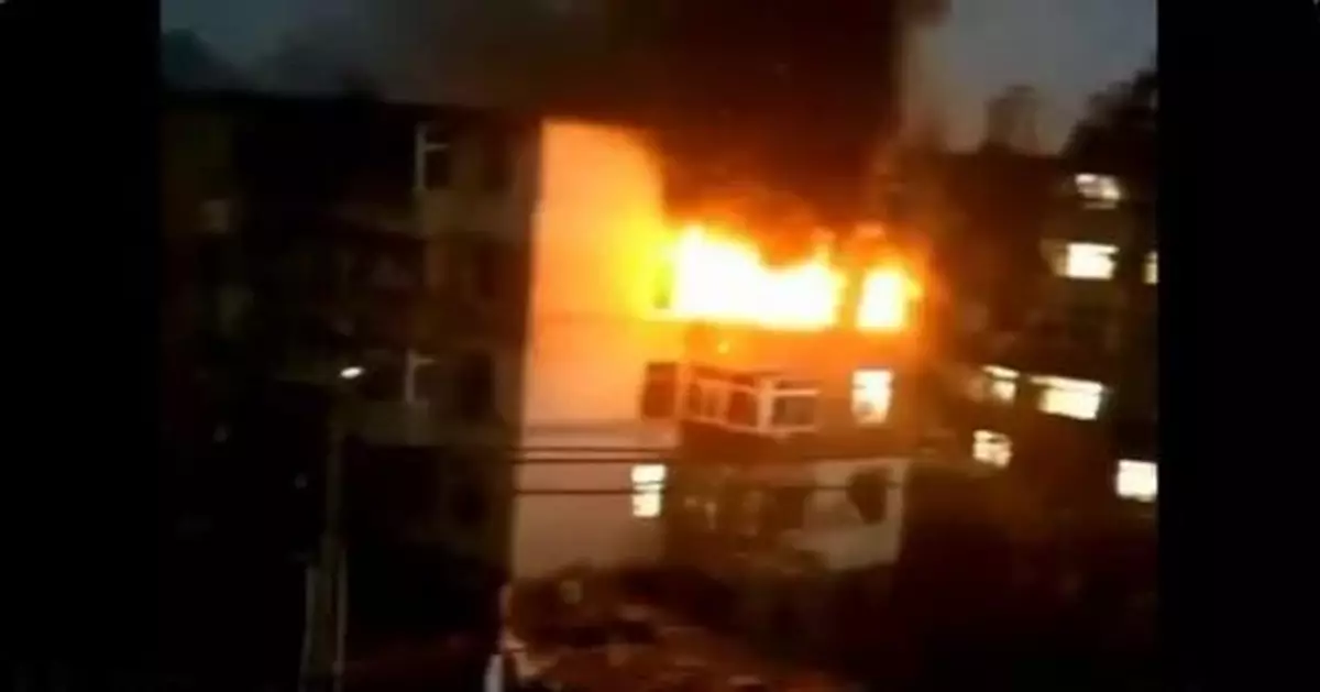 揪心！遼寧大連一居民樓突發燃氣閃爆，已致2死7傷