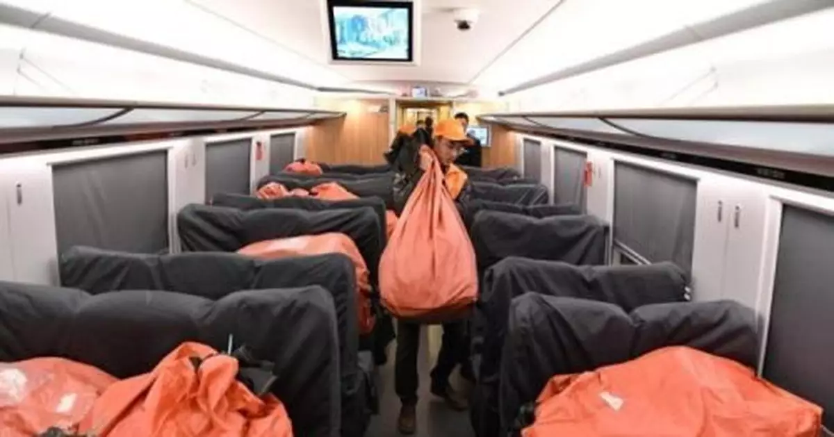 快遞已在路上！鐵路「雙11」電商黃金周快件運輸啟動