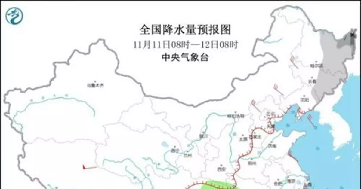 全國大部雨雪稀少氣溫回升 東北降雪明天徹底結束