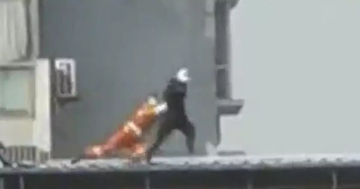 為救輕生女子墜樓消防員已犧牲