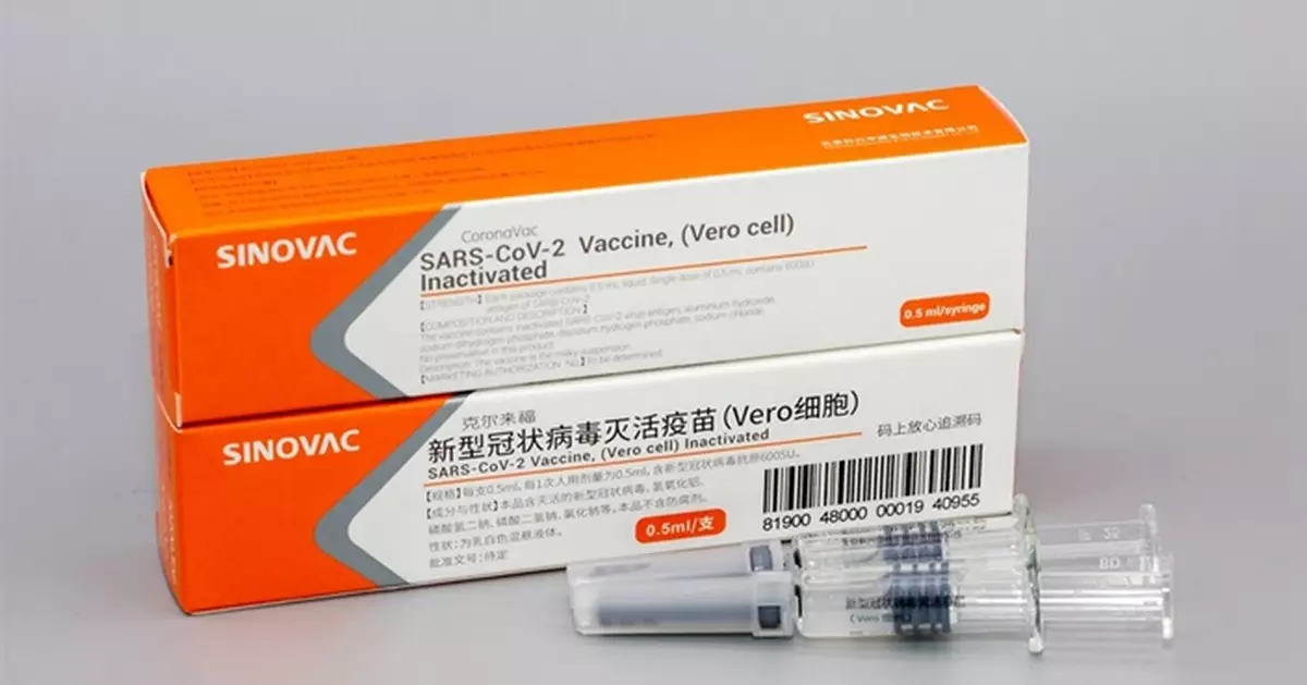 接種科興加強劑 94%血清樣本出現Omicron抗體