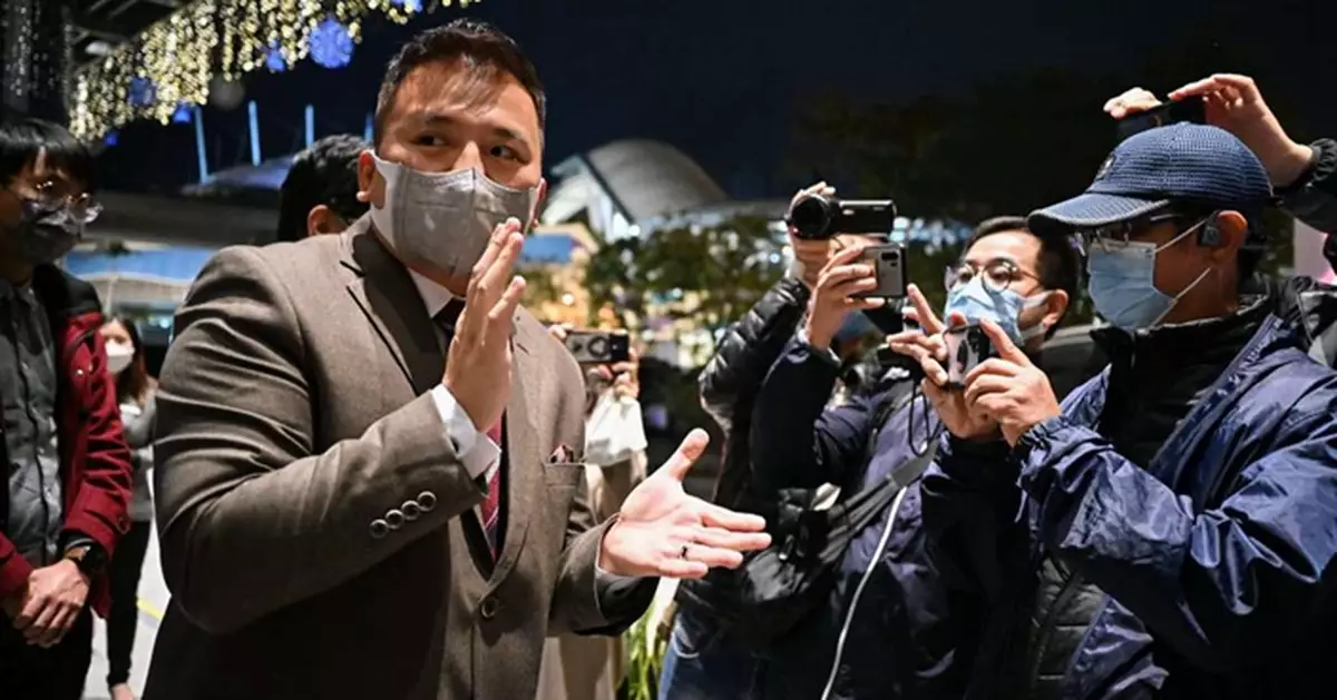 記協周年晚宴前被傳嫖妓 陳朗昇:需要時間了解