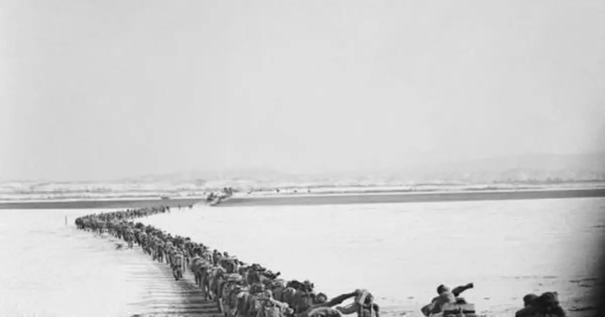 黑白鏡頭中的抗美援朝戰爭