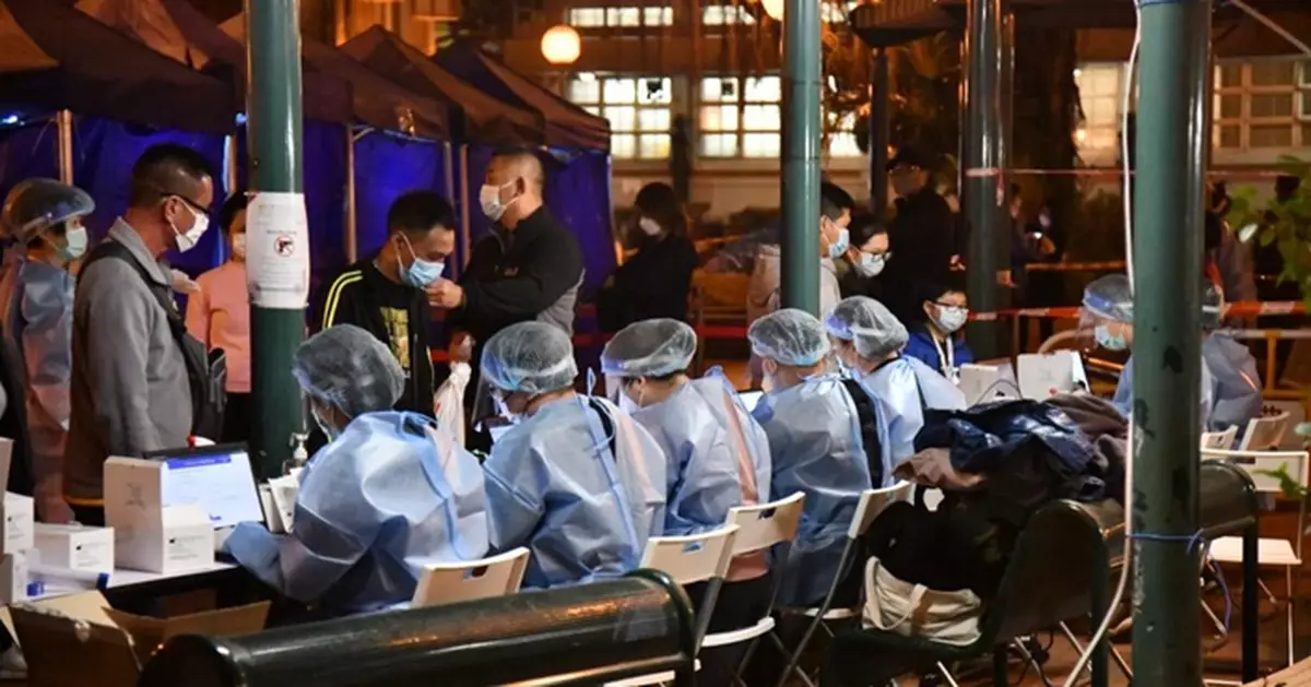 屯門寶田邨第3座封區強檢 明早7時解封