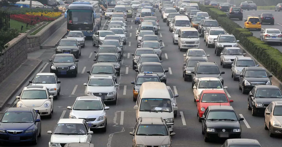 今天下午賽事較多，西直門外大街等通行壓力較大