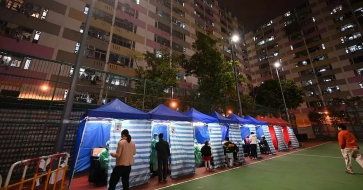 深水埗石硤尾邨第21座完成圍封 發現168宗初陽及6宗不確定個案