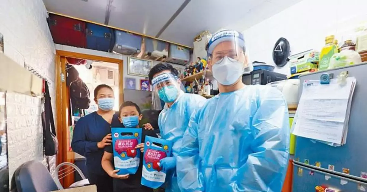 青少年抗疫連線 物資惠澤萬家庭