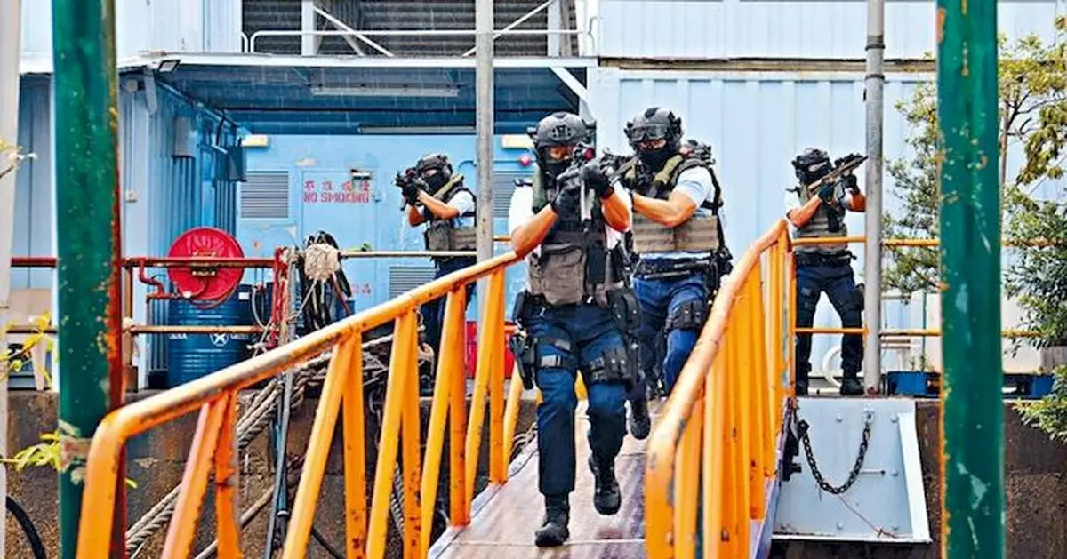 警反恐特勤科技化 隨時打無人機戰