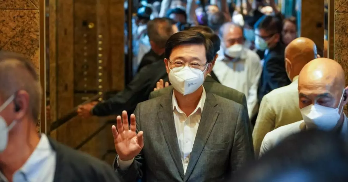 太平紳士協會會長嚴玉麟 全力支持李家超參選特首