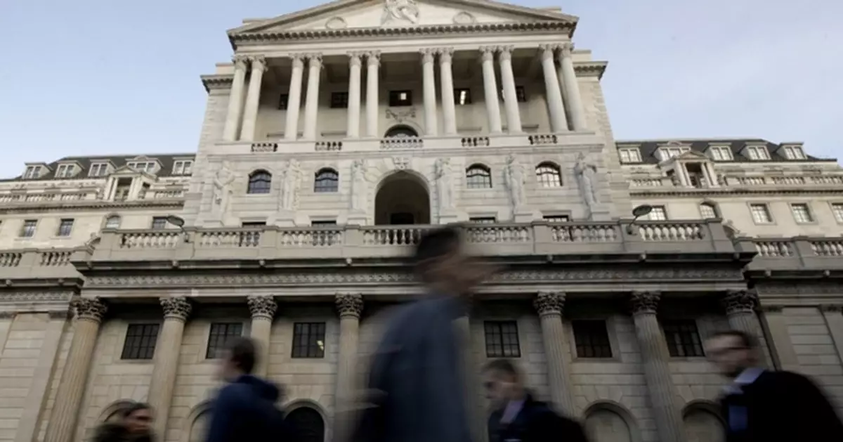 英倫銀行下次議息料再加息半厘