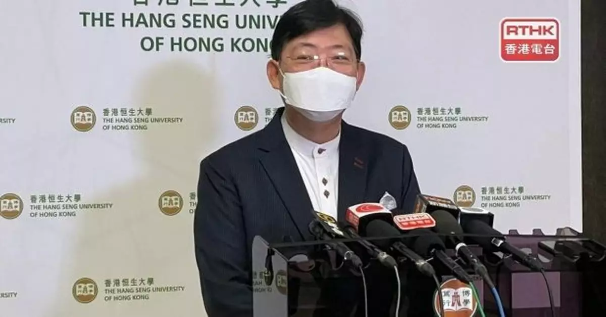 恒大校長何順文對收生情況滿意　總申請人數不少於3千