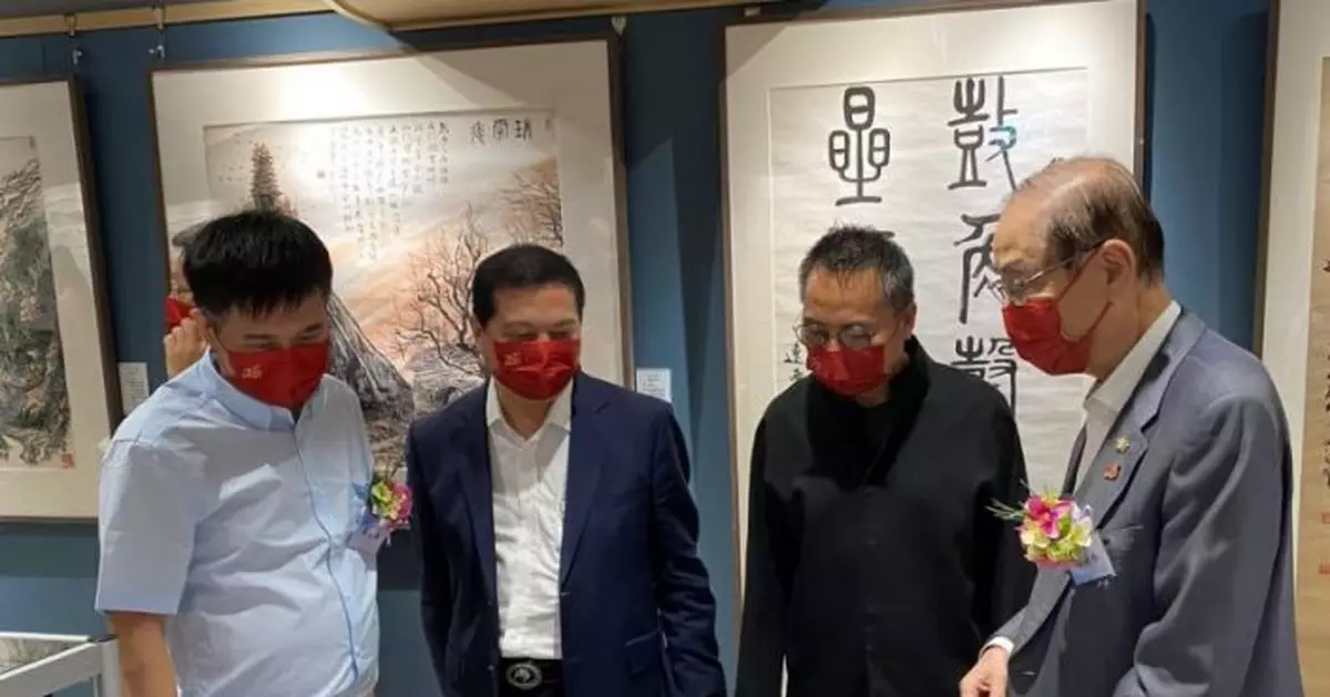 首個大型張仃個展在香港舉行 呈現大師藝術人生
