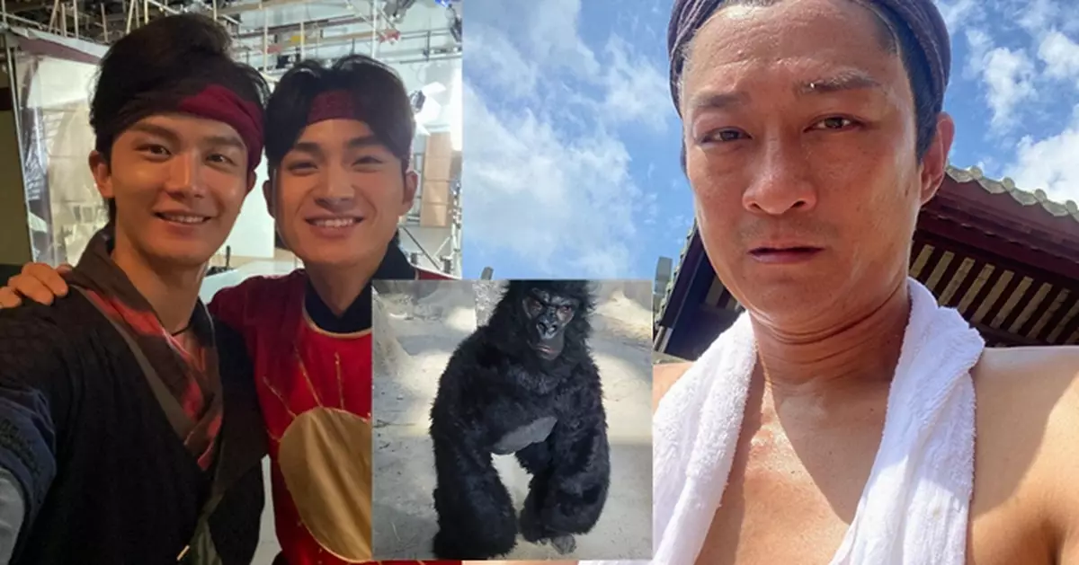 同楊證樺輪流演猩猩 鄔嘉駿爆汗5日瘦5磅