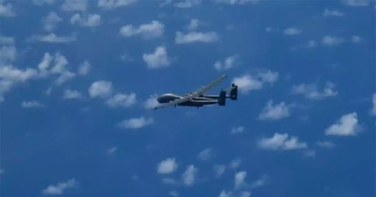 日媒：解放軍攻擊無人機飛近沖繩空域盤旋