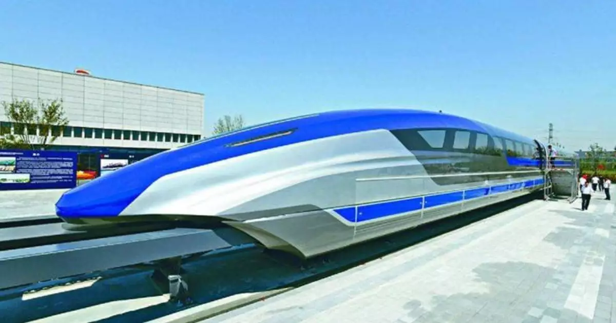 廣東研廣深港磁浮列車 九龍為總站10分鐘抵南沙