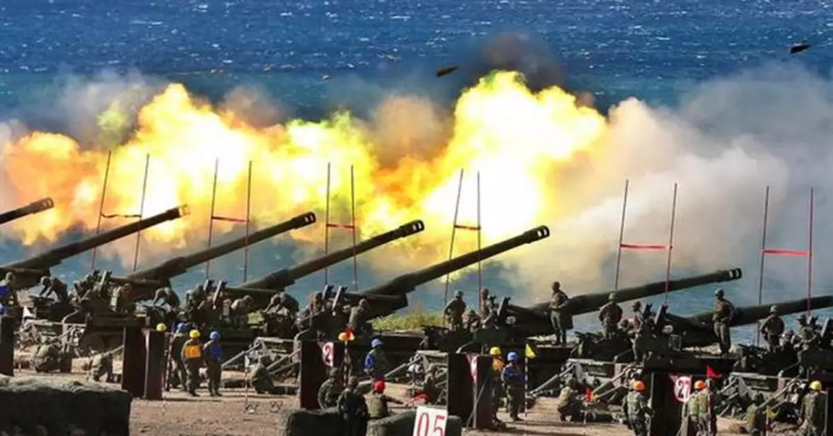 大陸軍機進入台東海域 逼停台軍火炮試射