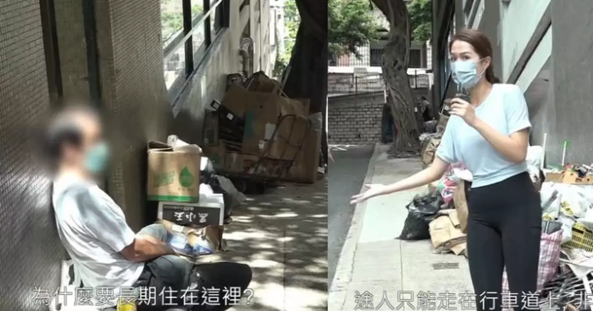 《東張西望》揭聾啞大叔露宿街頭看守雜物 全因掂記亡父？