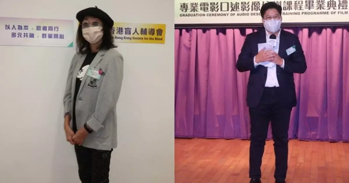 張婉婷坦言口述影像絕不容易 霍啟剛望培訓更多學員令視障人士受惠