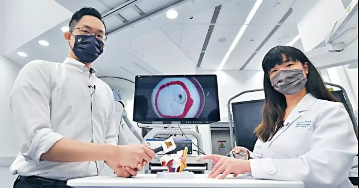 ﻿﻿中大機械人﻿﻿無損痛治中耳炎﻿
