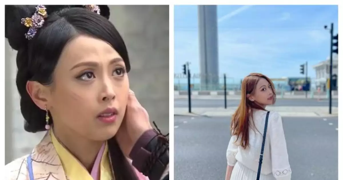 「御用丫鬟」陳婉婷赴英披嫁衣影靚相 低胸裝露事業線騷玉背超搶鏡