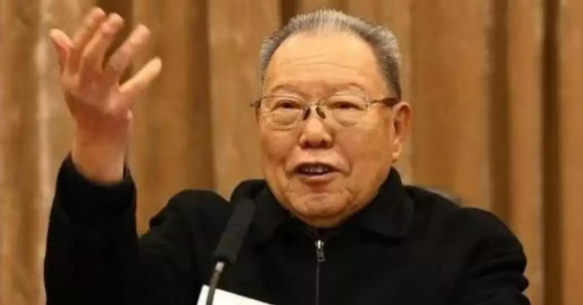 原中組部部長張全景逝世 享壽91歲
