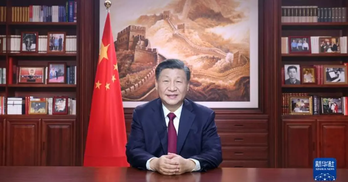 習近平發表新年賀詞： 看到香港將由治及興十分欣慰