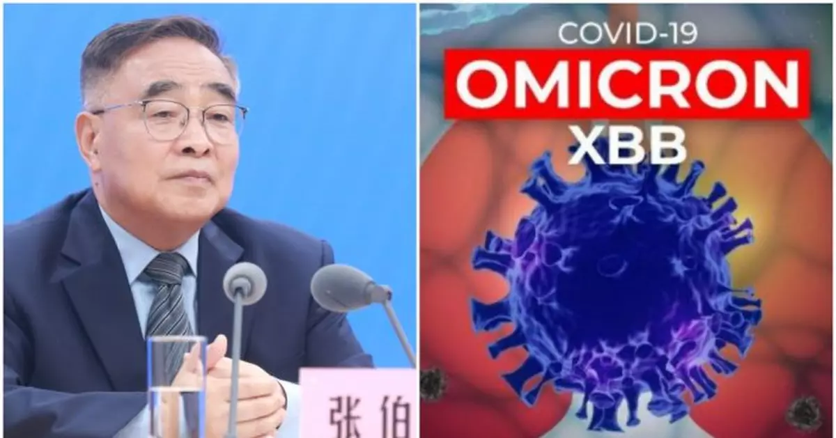 張伯禮：XBB毒株致病力與其他亞系相當