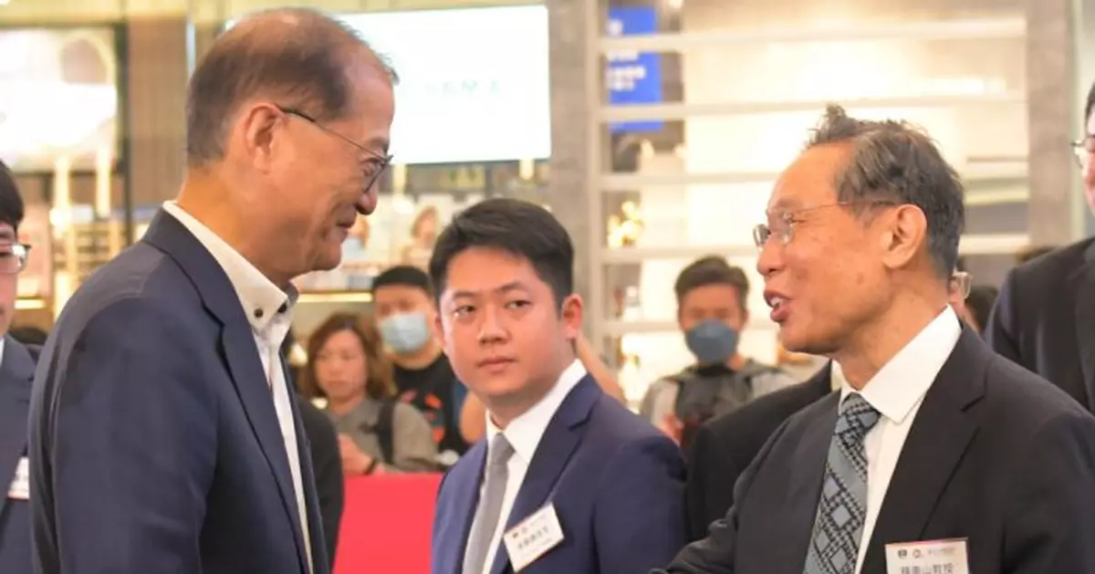 鍾南山許樹昌等出席健康教育展 盧寵茂：醫療衞生不應止步復常需「超常」