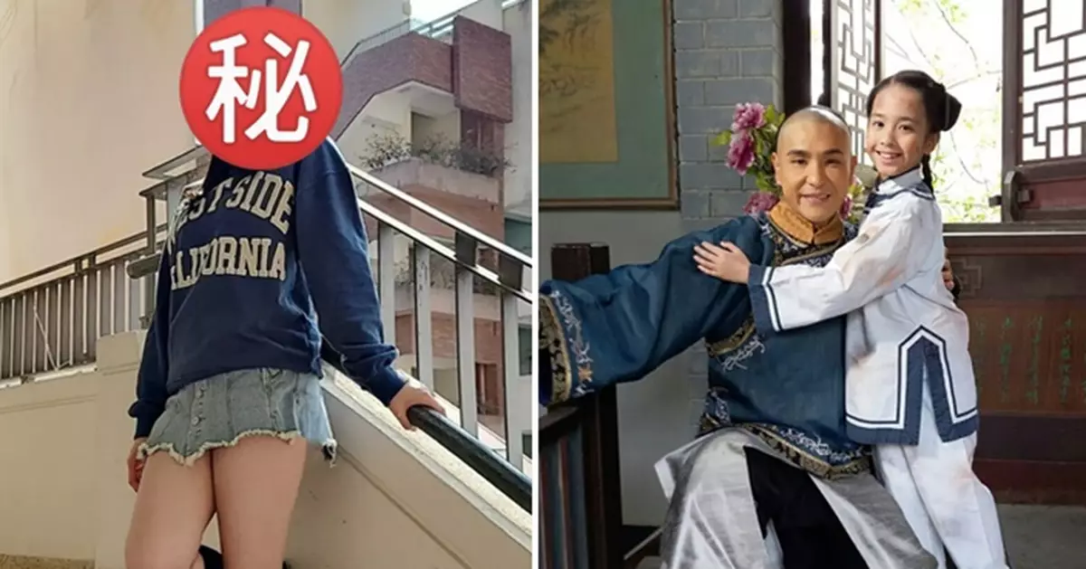 TVB「御用童年」陳偲穎暴風式成長 15歲變長腿美少女網民推舉選港姐