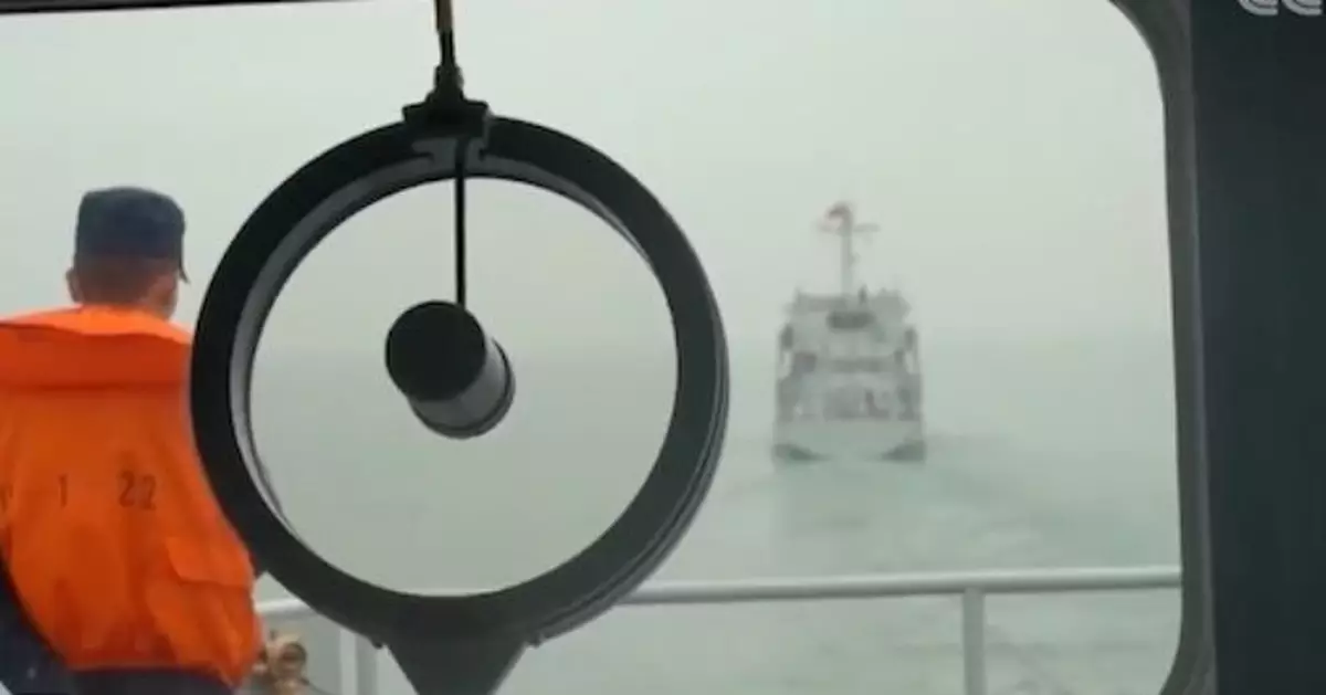 針對美軍台海佈雷計劃 解放軍掃雷艦直接開到美基地門口
