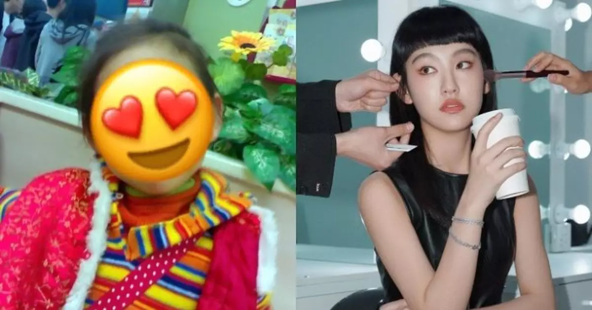 公開14年前Cute爆童年照 炎明熹賀最後一個兒童節