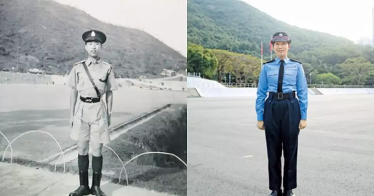 警察學院操場化身「傳送門」 連繫警察家族數代人傳承守護香港心