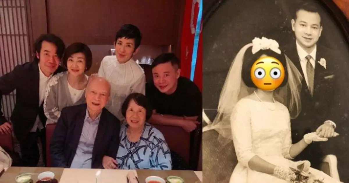 夏春秋59年前結婚相激罕曝光  吳君如同母親冬嬸十足餅印