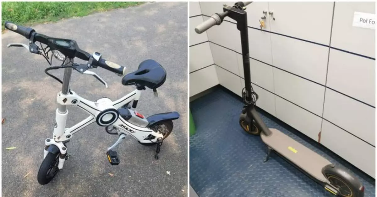 警愉景灣打擊非法駕駛電動車 拘2男女涉4宗罪扣查2車