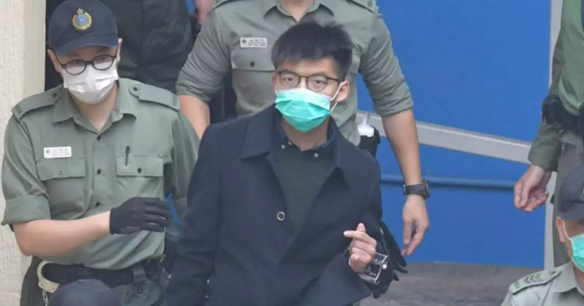 網洩西灣河開槍警資料 黃之鋒認反法庭禁制令等判囚3個月